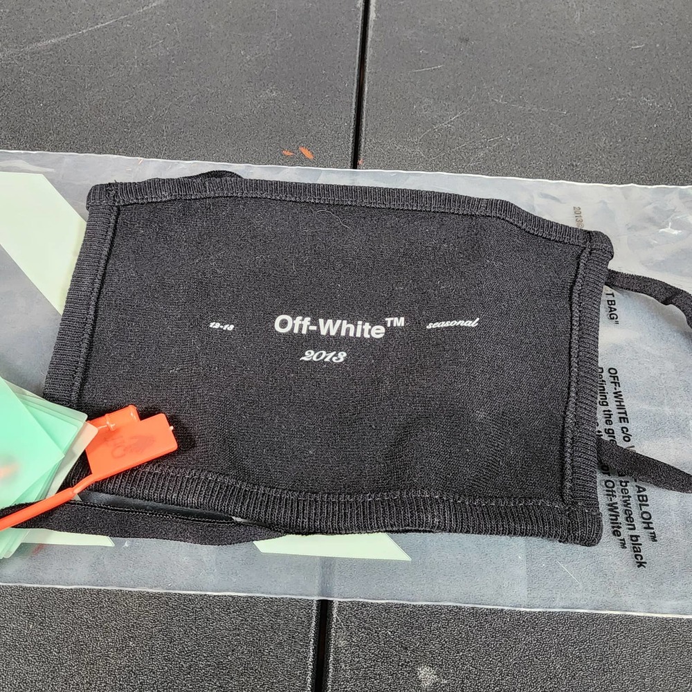 Virgil Abloh Off-White Authentic Face Mask Lot 2 BNIB